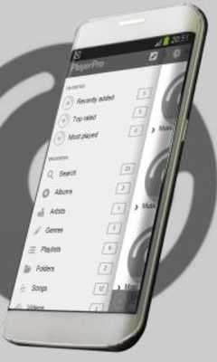 Emulate Android APK Clean Look Music Theme