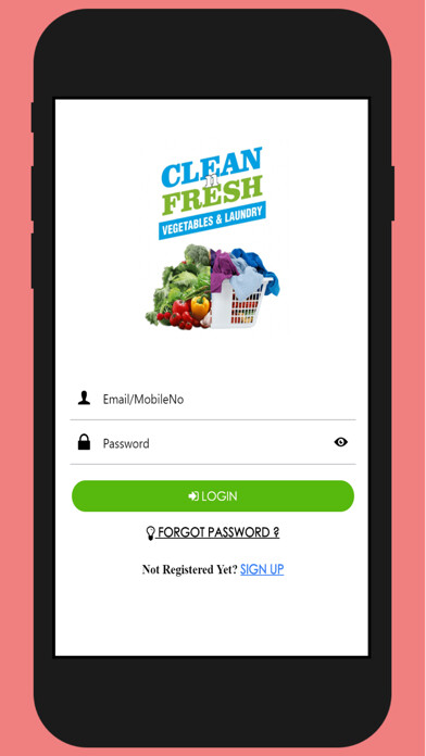 Emulate iPhone app CleanNfresh using MyAndroid Emulate iPhone app CleanNfresh using MyAndroid