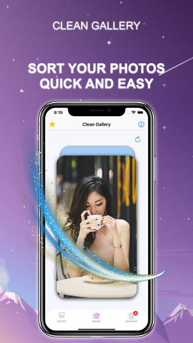 Emulate iPhone app Clean Photos - Clean Gallery using MyAndroid