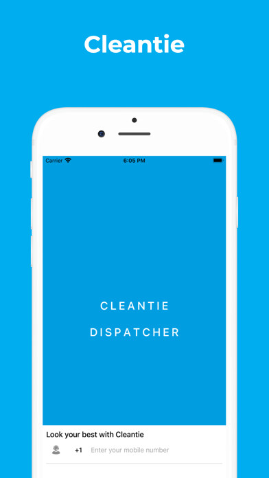 Emulate iPhone app Cleantie Dispatcher using MyAndroid