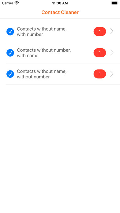 Emulate iPhone app Cleanup contacts - organise using MyAndroid Emulate iPhone app Cleanup contacts - organise using MyAndroid