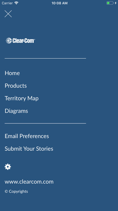Emulate iPhone app Clear-Com Marketing & Sales using MyAndroid Emulate iPhone app Clear-Com Marketing & Sales using MyAndroid