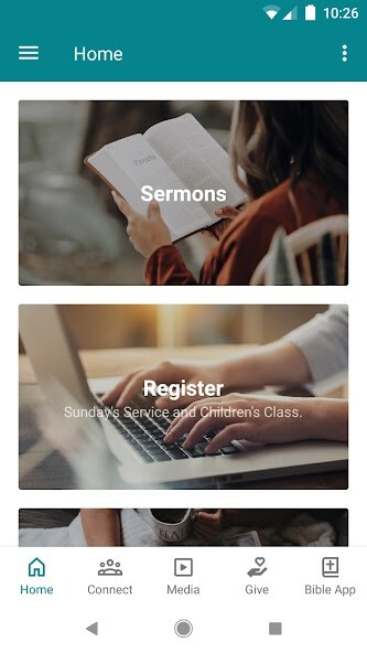 Run android online APK Clear Creek Church from MyAndroid or emulate Clear Creek Church using MyAndroid