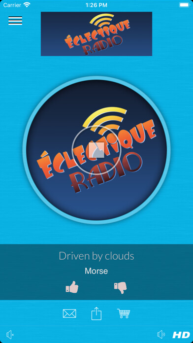Emulate iPhone app Éclectique Radio using MyAndroid Emulate iPhone app Éclectique Radio using MyAndroid