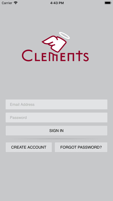 Emulate iPhone app Clements Loyalty using MyAndroid