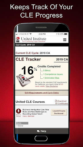 Run android online APK CLE On The Go by UnitedCLE.com from MyAndroid or emulate CLE On The Go by UnitedCLE.com using MyAndroid