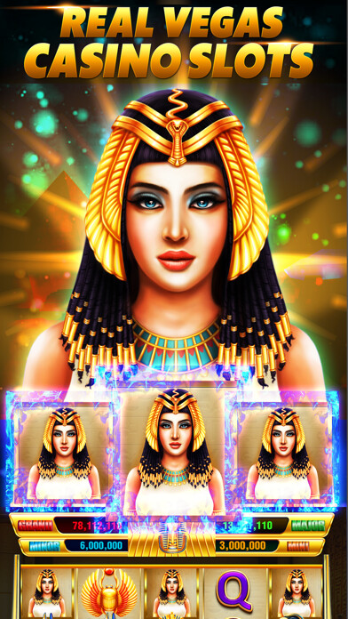 Emulate iPhone app Cleopatra Slots Casino Game using MyAndroid