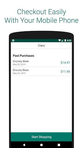 Run android online APK Clerc - Mobile Checkout from MyAndroid or emulate Clerc - Mobile Checkout using MyAndroid
