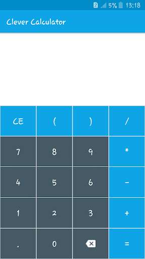 Emulate Android APK Clever+ Calculator Emulate Android APK Clever+ Calculator