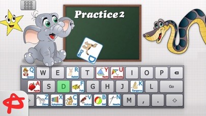 Emulate iPhone app Clever Keyboard: ABC using MyAndroid