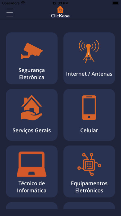 Emulate iPhone app Clickasa - Resolve using MyAndroid
