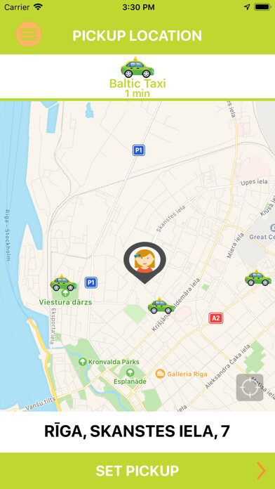 Emulate iPhone app Click BalticTAXI using MyAndroid Emulate iPhone app Click BalticTAXI using MyAndroid