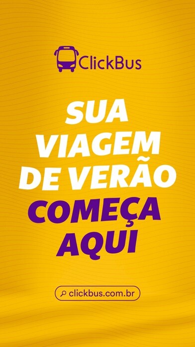 Emulate iPhone app ClickBus - Passagens de Ônibus using MyAndroid