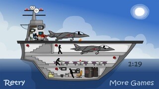 Emulate iPhone app Click Death - Stick Aircraft Carrier using MyAndroid Emulate iPhone app Click Death - Stick Aircraft Carrier using MyAndroid