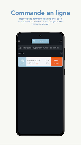 Run android online APK Clickeat - Réception commandes from MyAndroid or emulate Clickeat - Réception commandes using MyAndroid