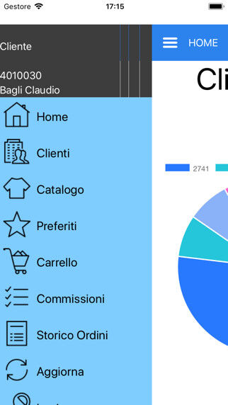 Emulate iPhone app ClickOrder Catalog Order Agent using MyAndroid