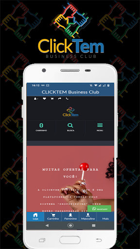 Run android online APK CLICKTEM Business Club from MyAndroid or emulate CLICKTEM Business Club using MyAndroid