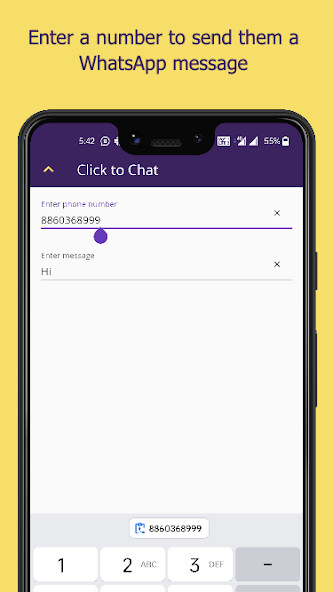Run android online APK Click to Chat for WhatsApp from MyAndroid or emulate Click to Chat for WhatsApp using MyAndroid Run android online APK Click to Chat for WhatsApp from MyAndroid or emulate Click to Chat for WhatsApp using MyAndroid