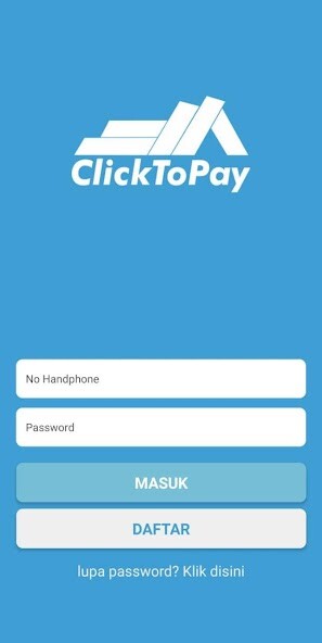 Run android online APK ClickToPay - Agen Pulsa, PPOB, Kuota, Game, Emoney from MyAndroid or emulate ClickToPay - Agen Pulsa, PPOB, Kuota, Game, Emoney using MyAndroid
