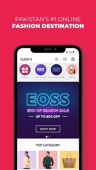 Run android online APK Clicky Online Shopping App from MyAndroid or emulate Clicky Online Shopping App using MyAndroid