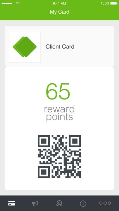Emulate iPhone app Client Card Demo using MyAndroid