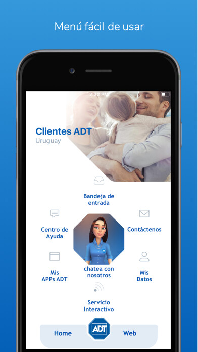 Emulate iPhone app Clientes ADT Uruguay using MyAndroid Emulate iPhone app Clientes ADT Uruguay using MyAndroid