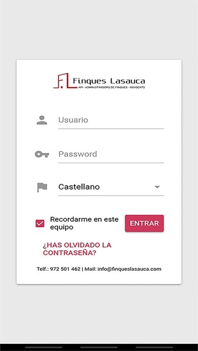Emulate iPhone app Clientes Lasauca using MyAndroid Emulate iPhone app Clientes Lasauca using MyAndroid