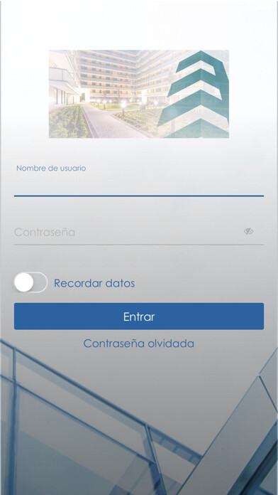 Emulate iPhone app Clientes Rosmarino using MyAndroid
