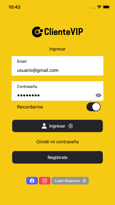 Emulate iPhone app Cliente VIP using MyAndroid Emulate iPhone app Cliente VIP using MyAndroid