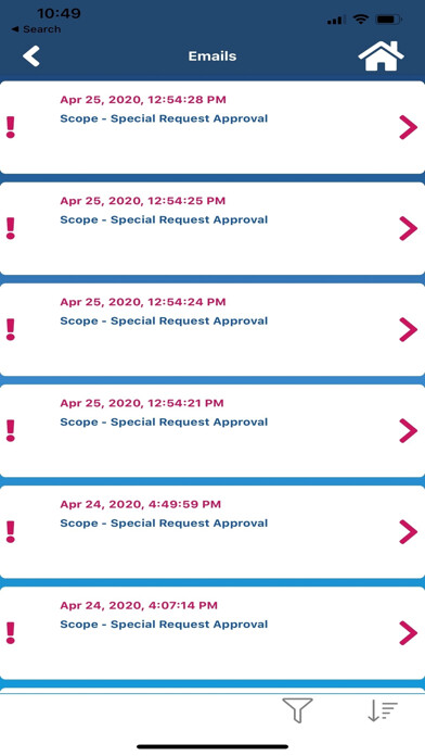 Emulate iPhone app Client Funds Internal using MyAndroid