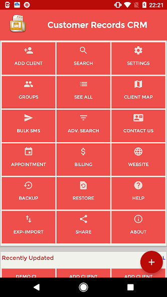 Run android online APK Client Record-Customer CRM App from MyAndroid or emulate Client Record-Customer CRM App using MyAndroid Run android online APK Client Record-Customer CRM App from MyAndroid or emulate Client Record-Customer CRM App using MyAndroid
