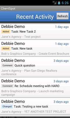 Emulate Android APK ClientSpot Project Management Emulate Android APK ClientSpot Project Management