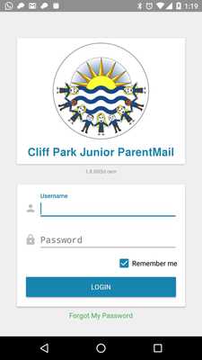 Emulate Android APK Cliff Park Junior ParentMail