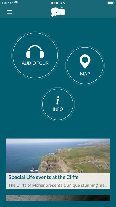 Emulate iPhone app Cliffs of Moher using MyAndroid Emulate iPhone app Cliffs of Moher using MyAndroid