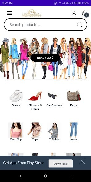 Run android online APK Clifton E Store from MyAndroid or emulate Clifton E Store using MyAndroid
