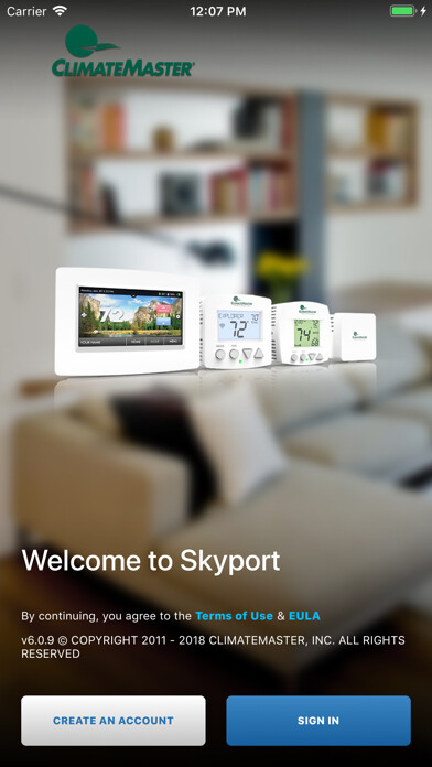 Emulate iPhone app ClimateMaster Skyport using MyAndroid Emulate iPhone app ClimateMaster Skyport using MyAndroid