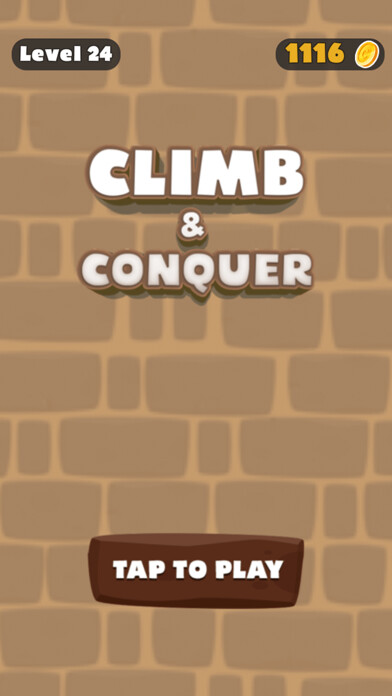 Emulate iPhone app Climb & Conquer using MyAndroid