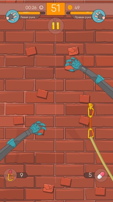 Emulate iPhone app Climber - tap tap simulator using MyAndroid