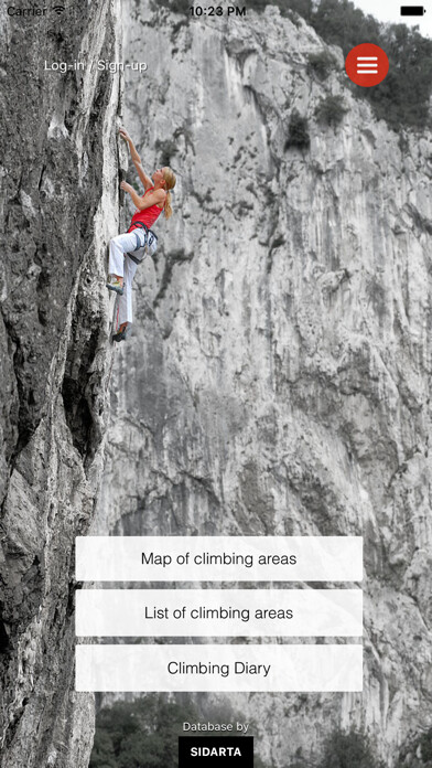 Emulate iPhone app ClimbFinder using MyAndroid Emulate iPhone app ClimbFinder using MyAndroid
