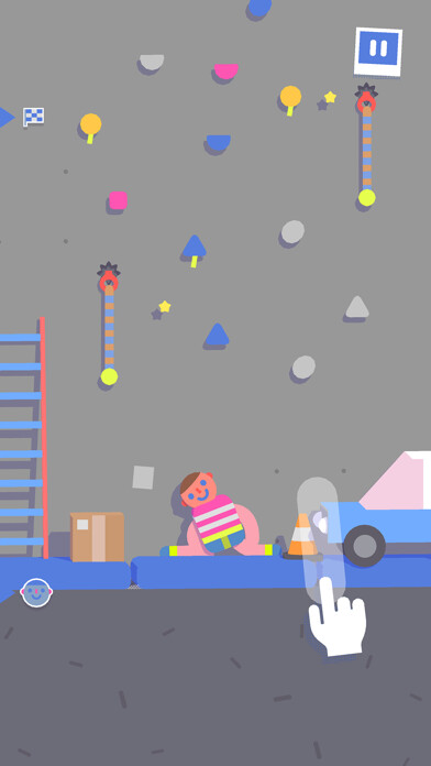 Emulate iPhone app Climbing Flail using MyAndroid
