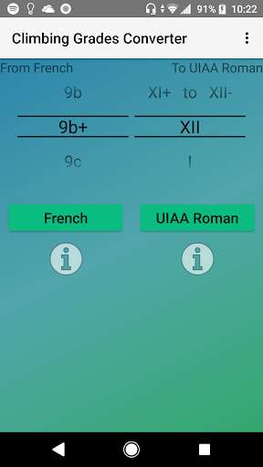 Run android online APK Climbing Grade Converter from MyAndroid or emulate Climbing Grade Converter using MyAndroid Run android online APK Climbing Grade Converter from MyAndroid or emulate Climbing Grade Converter using MyAndroid