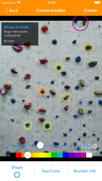 Emulate iPhone app Climbo Bouldermaker using MyAndroid Emulate iPhone app Climbo Bouldermaker using MyAndroid