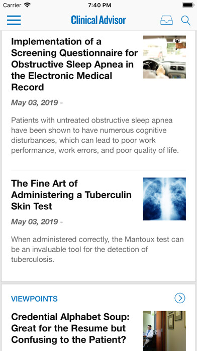 Emulate iPhone app Clinical Advisor using MyAndroid Emulate iPhone app Clinical Advisor using MyAndroid