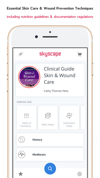 Emulate iPhone app Clinical Guide Skin Wound Care using MyAndroid Emulate iPhone app Clinical Guide Skin Wound Care using MyAndroid