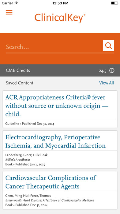 Emulate iPhone app ClinicalKey using MyAndroid Emulate iPhone app ClinicalKey using MyAndroid