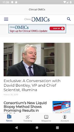 Run android online APK Clinical OMICs from MyAndroid or emulate Clinical OMICs using MyAndroid
