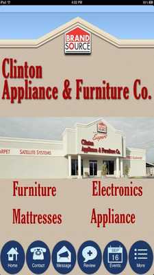 Emulate Android APK Clinton Appliance  Furniture