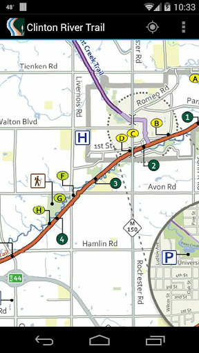 Run android online APK Clinton River Trail Map from MyAndroid or emulate Clinton River Trail Map using MyAndroid Run android online APK Clinton River Trail Map from MyAndroid or emulate Clinton River Trail Map using MyAndroid
