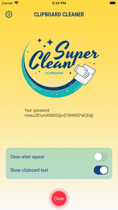 Emulate iPhone app Clipboard Clean Super using MyAndroid Emulate iPhone app Clipboard Clean Super using MyAndroid
