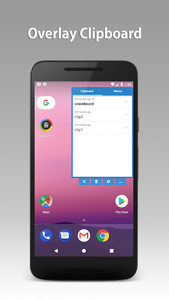 Run android online APK Clipboard Pro from MyAndroid or emulate Clipboard Pro using MyAndroid
